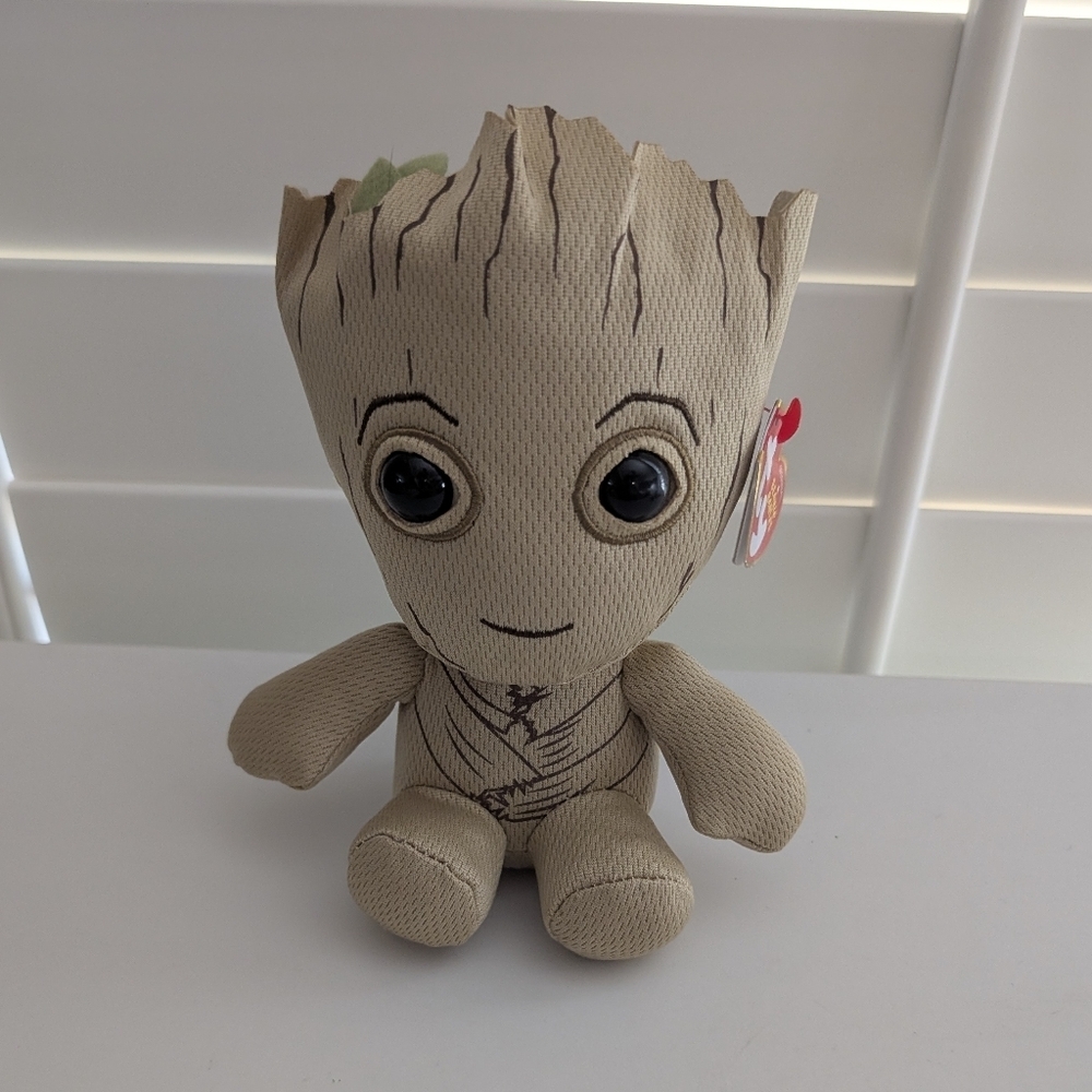 Ty Marvel Baby Groot Plush